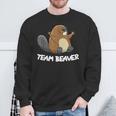 Rodent Team Beaver Team Beaver Cool Flannelette Sweatshirt Geschenke für alte Männer