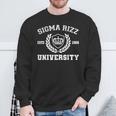 Sigma Rizz University Meme Rizzler Internet Memes Meme Sweatshirt Gifts for Old Men