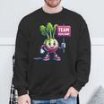 Team Kohlrabi Kohlrabi Mascot egetable Sweatshirt Geschenke für alte Männer