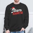 Team Santa Christmas Sweatshirt Geschenke für alte Männer