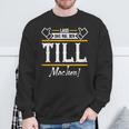 Till Lass Das Den Till Machen First Name S Sweatshirt Geschenke für alte Männer