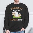 Zuhause Ist Wo Meine Schafe Sind Sweatshirt Geschenke für alte Männer