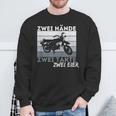 Zwei Hands Zwei Takte Simson Ddr Moped Two Strokeintage Sweatshirt Geschenke für alte Männer