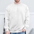 Christmas Holiday Wreath Holly Peace On Earth Sweatshirt Gifts for Old Men
