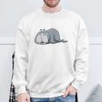 Das Dickerchen Macht Ein Naperchen Walrus Pyjamas Sleep Sweatshirt Geschenke für alte Männer