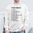 Et Kölsche Jrundjesetz Cologne Cologne Basic Law Carnival Sweatshirt Geschenke für alte Männer