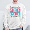 Hundepflege Ist Mein Ding Für Hundefriseur Sweatshirt Geschenke für alte Männer