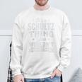 It's A Schultz Thing You Wouldnt Understand Nachname Nachname Raglan Sweatshirt Geschenke für alte Männer