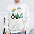 Kinder Geburtstag Traktor 6 Jahre Junge Bauernhof Zahl Sweatshirt Geschenke für alte Männer