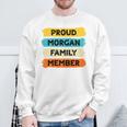 Morgan Retro Morgan Nachname Morgan Sweatshirt Geschenke für alte Männer