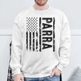 Parra Surname Surname Team Parra Family Reunion Blue Sweatshirt Geschenke für alte Männer