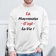 Sauce La Mayonnaise C'est Laie Humour Mayonnaise Sweater e Cadeaux pour les vieillards