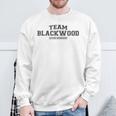 Team Wood Stolzer Familienname Nachname Geschenk Sweatshirt Geschenke für alte Männer