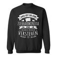 With Accordion Musician Das Ist So Ein Ziehharmonika Ding Sweatshirt