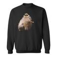 Capybara Man Wallet Cute Sweatshirt