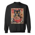 Cat Ramen Japanese Graphic Kawaii Cat Anime Sweatshirt
