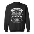 Cellist Musiker Cello Das Ist So Ein Cellisten Ding Sweatshirt