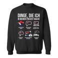 Croatia Dinge In Meiner Freizeit Sweatshirt