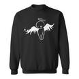 Cute Sad Emo Angel Sweatshirt