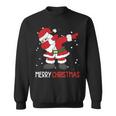 Dabbing Santa Claus Dab Dap Weihnachten Sweatshirt