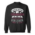 Damen Akkordeon Musiker Das Ist So Ein Ziehharmonika Ding Sweatshirt