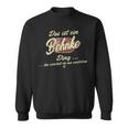 Damen Das Ist Ein Behnke Ding Lustiges Familie Behnke Mit-Ausschnitt Sweatshirt