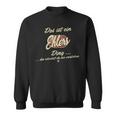 Damen Das Ist Ein Ehlers Ding Lustiges Familie Ehlers Mit-Ausschnitt Sweatshirt