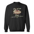 Damen Das Ist Ein Forster Ding Lustiges Familie Forster Mit-Ausschnitt Sweatshirt