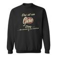 Damen Das Ist Ein Giese Ding Lustiges Familie Giese Mit-Ausschnitt Sweatshirt