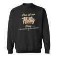 Damen Das Ist Ein Helbig Ding Lustiges Familie Helbig Mit-Ausschnitt Sweatshirt