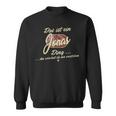 Damen Das Ist Ein Jonas Ding Lustiges Familie Jonas Mit-Ausschnitt Sweatshirt