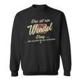 Damen Das Ist Ein Wendel Ding Lustiges Familie Wendel Mit-Ausschnitt Sweatshirt