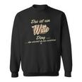 Damen Das Ist Ein Witte Ding Lustiges Familie Witte Mit-Ausschnitt Sweatshirt