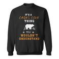 Damen Es Ist Ein Cades Cove Ding Great Smoky Mountains Mit-Ausschnitt Sweatshirt