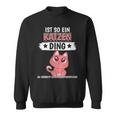 Damen Katzen Sachen Ist So Ein Katzen Ding Katzen Mit-Ausschnitt Sweatshirt