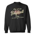 Das Ist Ein Burghardt Ding Lustiges Familie Burghardt Sweatshirt