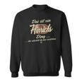 Das Ist Ein Hinrichs Ding Family Hinrichs S Sweatshirt