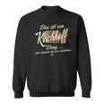 Das Ist Ein Kirchhoff Ding Lustiges Familie Kirchhoff Sweatshirt