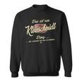 Das Ist Ein Kleinschmidt Ding Lustiges Familie Kleinschmidt Sweatshirt