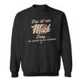 Das Ist Ein Mack Ding Family Mack Sweatshirt