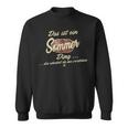 Das Ist Ein Sommer Ding Family Summer Sweatshirt