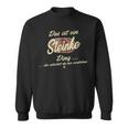 Das Ist Ein Steinke Ding Lustiges Familie Steinke Sweatshirt