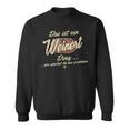 Das Ist Ein Weinert Ding Lustiges Familie Weinert Sweatshirt