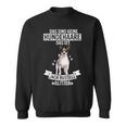 Das Sind Keine Hundehaare Das Ist Jack Russel Glitter Dog Sweatshirt