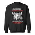 Die Motorcycle Fahren The Motorcycle Driving Motorcycle Sweatshirt