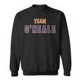 Distressed Team O'neale Last Name Proud Family Last Name Sweatshirt