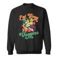 Eat Your Cute Veggies Kawaii Toddler Vegan Farmer Vegetable Sweatshirt