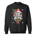 Floristin Elfe Weihnachten Elfen & Weihnachtselfen Sweatshirt