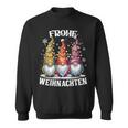 Frohe Weihnachten German Gnome Christmas Decorations Germany Sweatshirt