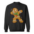 Gentle Gingerbread Man Christmas Dab Sweatshirt